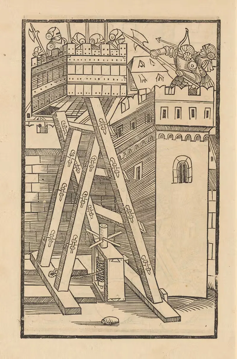 Четыре книги рыцарства Пл.013 by Флавий Вегетий Ренат, 1529 — digital art print download
