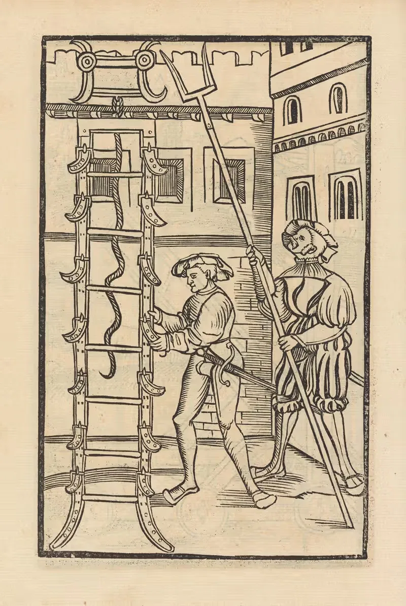 Четыре книги рыцарства Пл.020 by Флавий Вегетий Ренат, 1529 — digital art print download