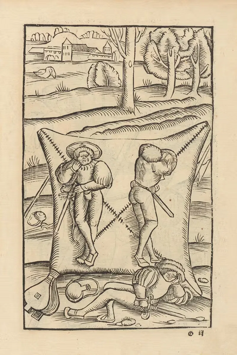 Четыре книги рыцарства Пл.027 by Флавий Вегетий Ренат, 1529 — digital art print download