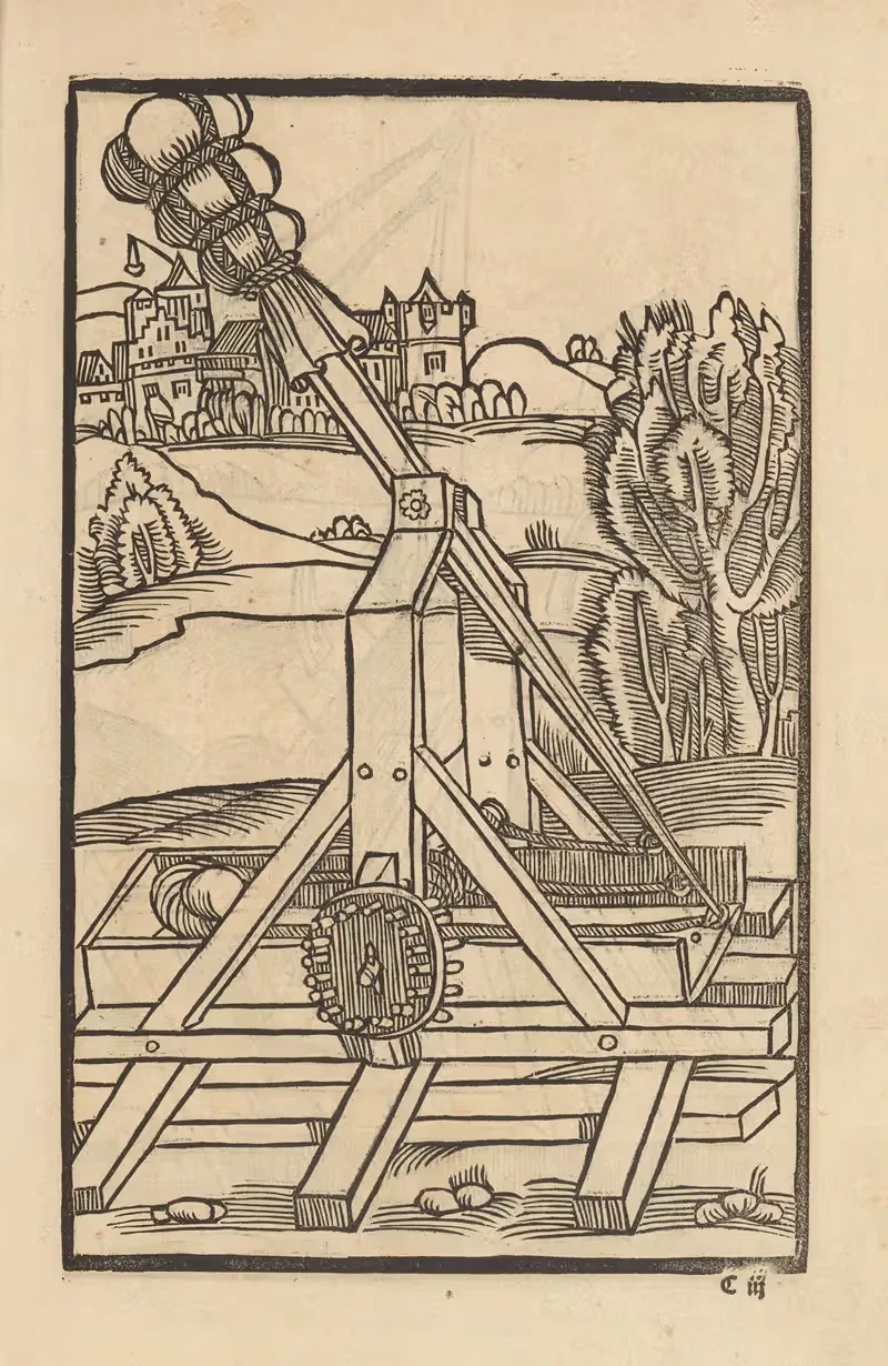Четыре книги рыцарства Пл.045 by Флавий Вегетий Ренат, 1529 — digital art print download