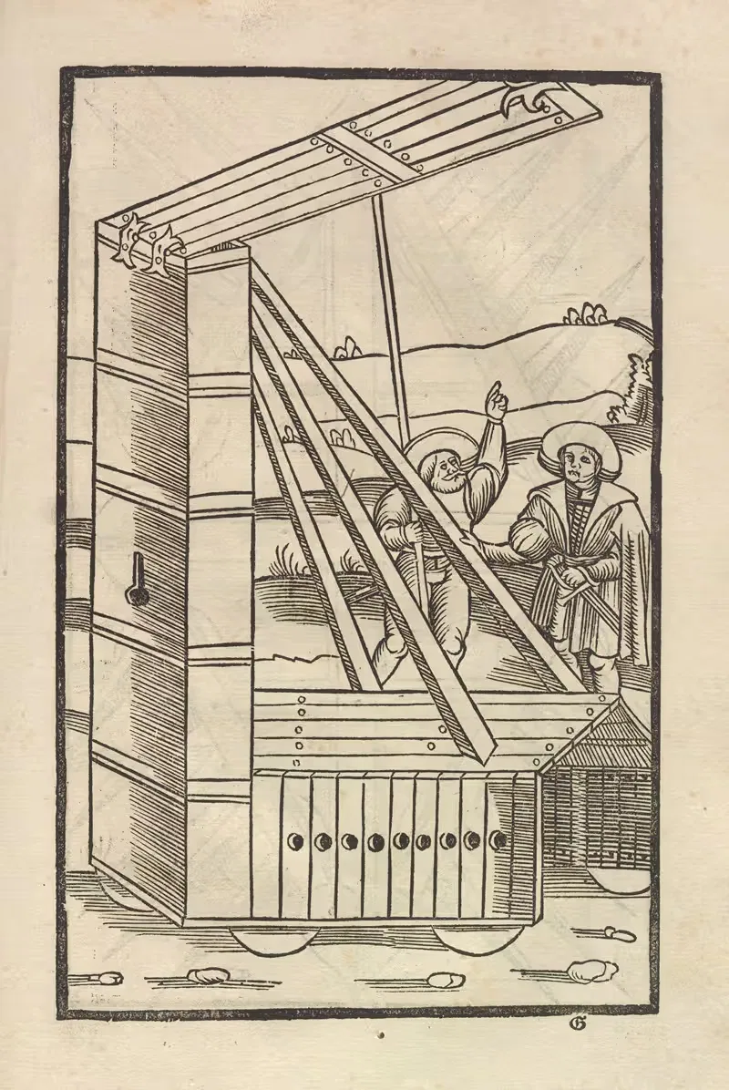 Четыре книги рыцарства, пл.070 by Флавий Вегетий Ренат, 1529 — digital art print download