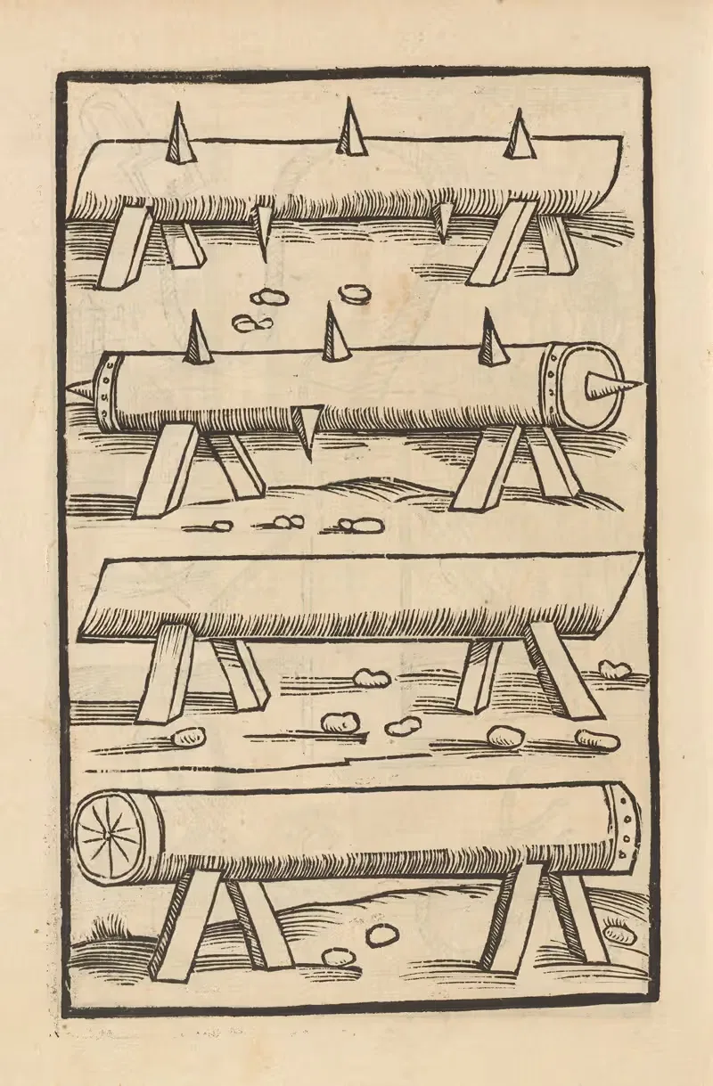 Четыре книги рыцарства, табл. 091 by Флавий Вегетий Ренат, 1529 — digital art print download