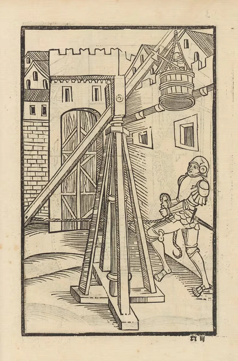 Четыре книги рыцарства, Пл.111 by Флавий Вегетий Ренат, 1529 — digital art print download