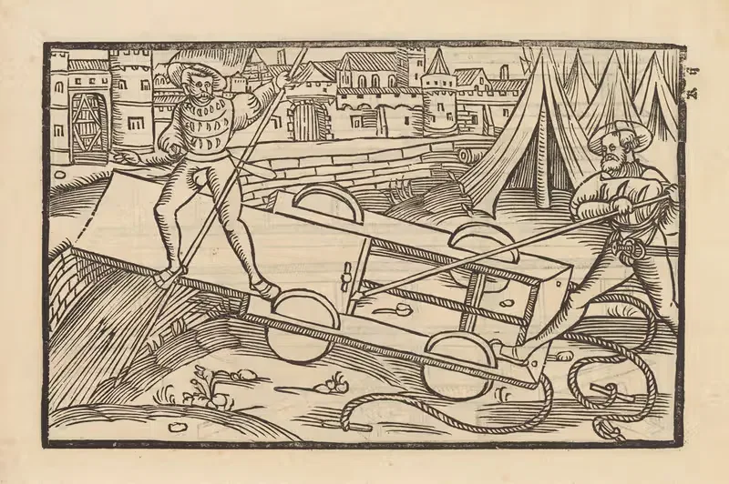 Четыре книги рыцарства пл. 117 by Флавий Вегетий Ренат, 1529 — digital art print download
