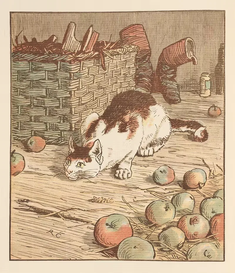Дом, который построил Джек Пл.4 by Рэндольф Колдекотт, 1887 — digital art print download