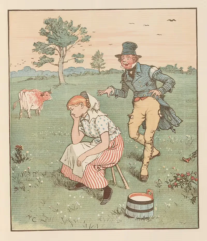 Дом, который построил Джек Пл.7 by Рэндольф Колдекотт, 1887 — digital art print download