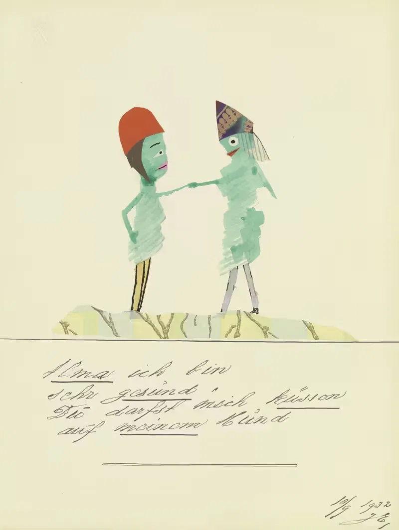 'Альма, я очень здоров...' by Джон Эльзас, 1932 — digital art print download