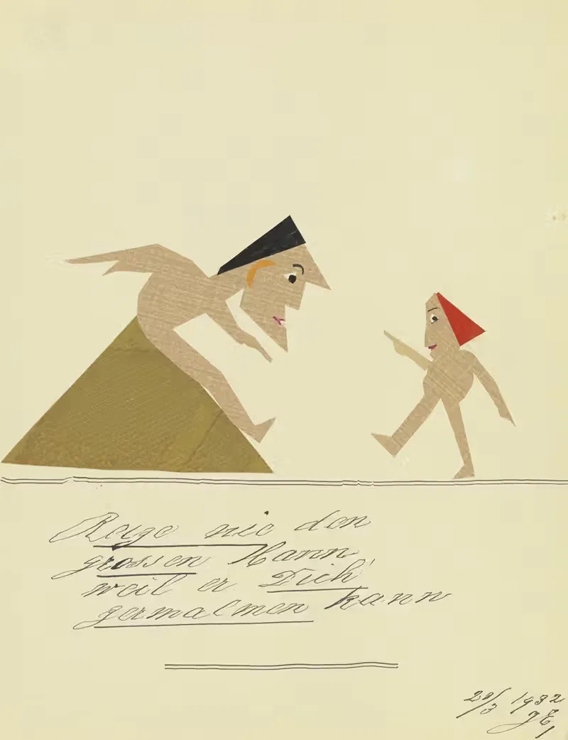 'Не дразни великого человека …' by Джон Эльзас, 1931 — digital art print download
