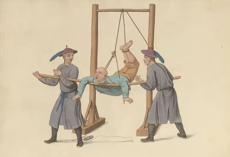 Punishmnent of the swing — George Henry Mason
