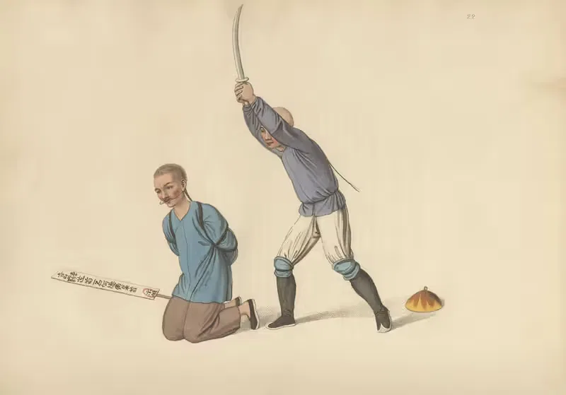 Способ обезглавливания by Джордж Генри Мейсон, 1801 — digital art print download