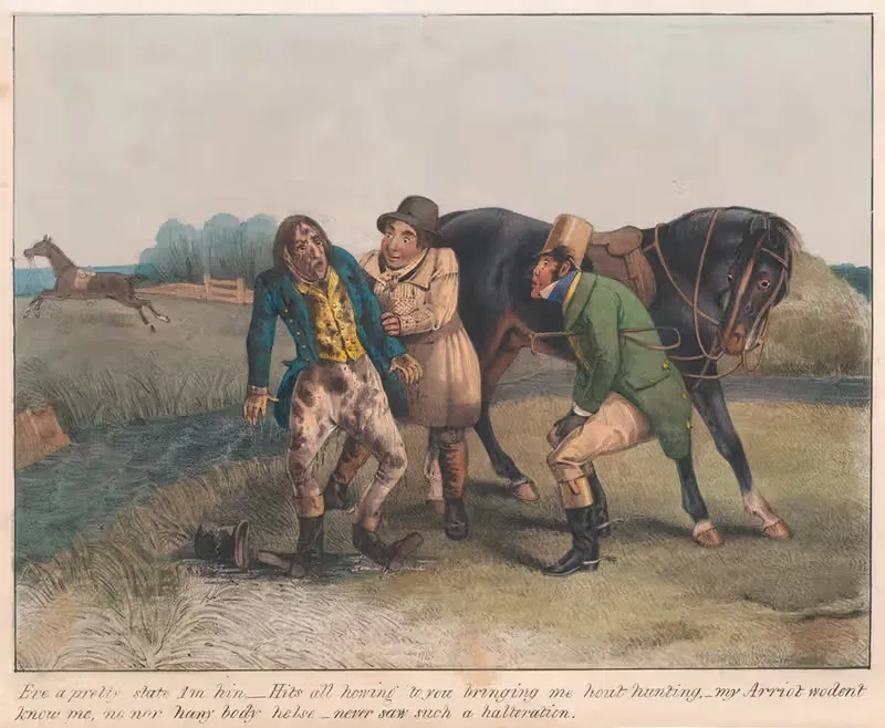 Спортивный сатирик by Генри Томас Алкен, 1834 — digital art print download