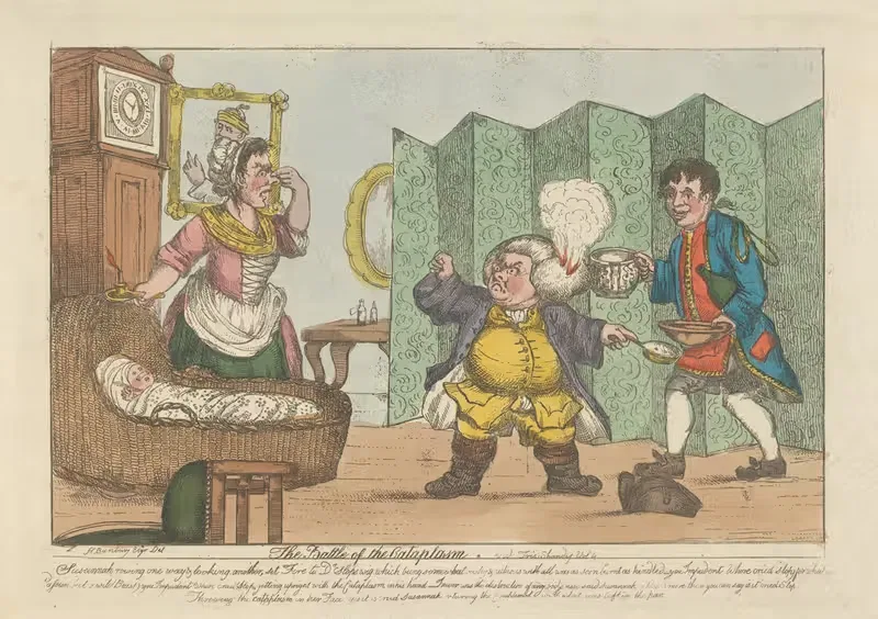 The Battle of the Cataplasm — Henry William Bunbury