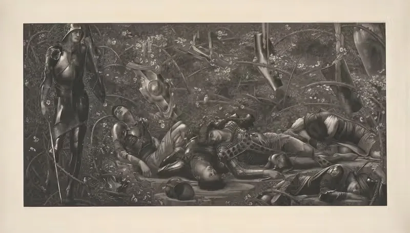 Бриар Вуд by Сэр Эдвард Коли Берн-Джонс, 1892 — digital art print download