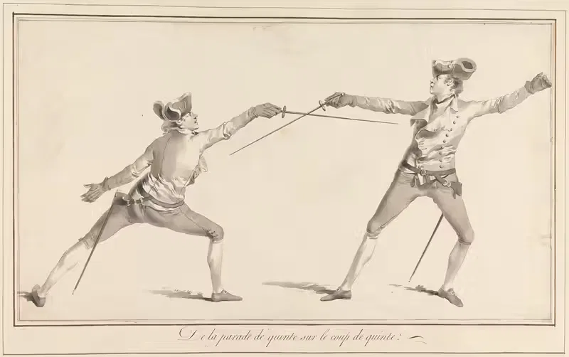 De la Parade Dequinte sur le Coup de Quinte — James Gwin