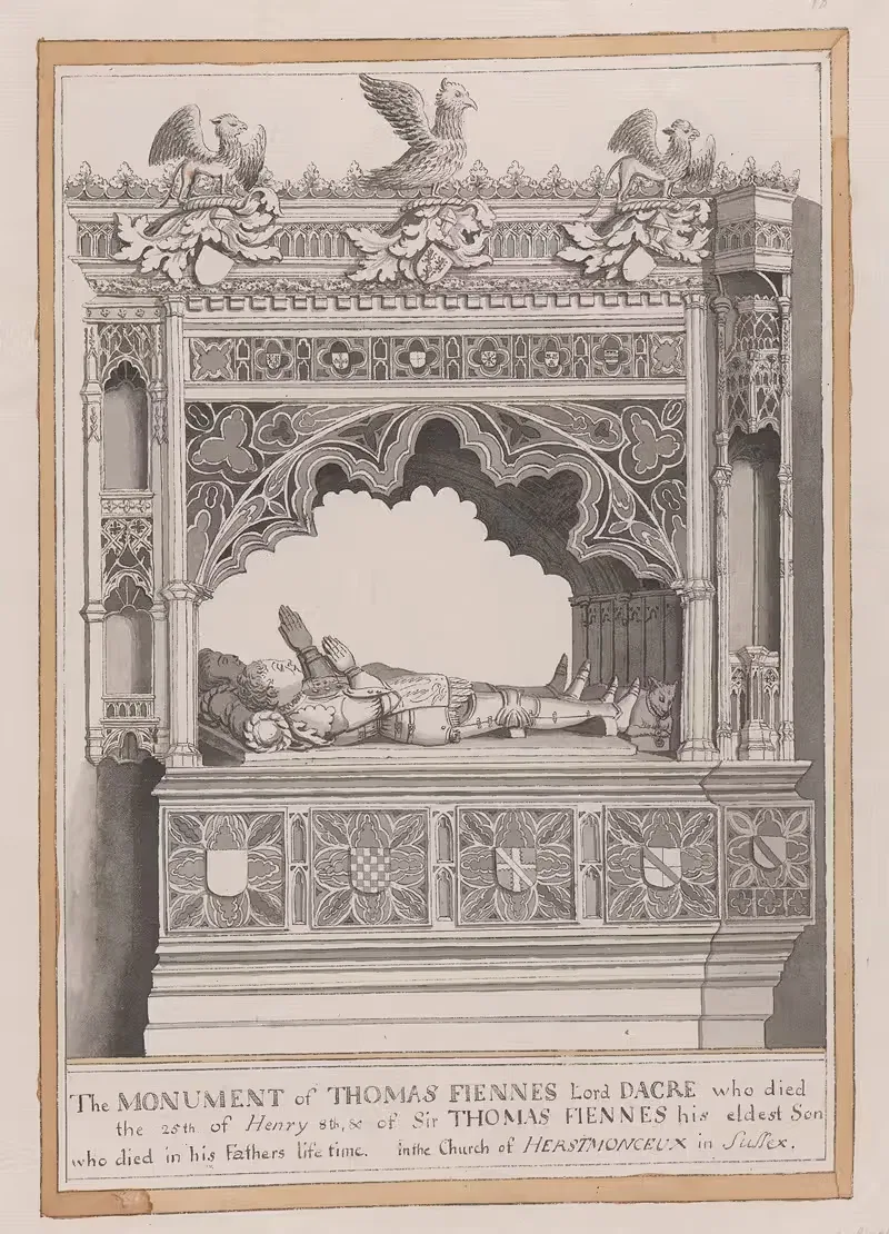 The Monument of Thomas Fiennes — James Lambert of Lewes