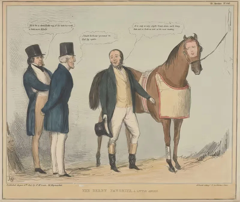 The Derby Favorite, A Little Amiss — John Doyle