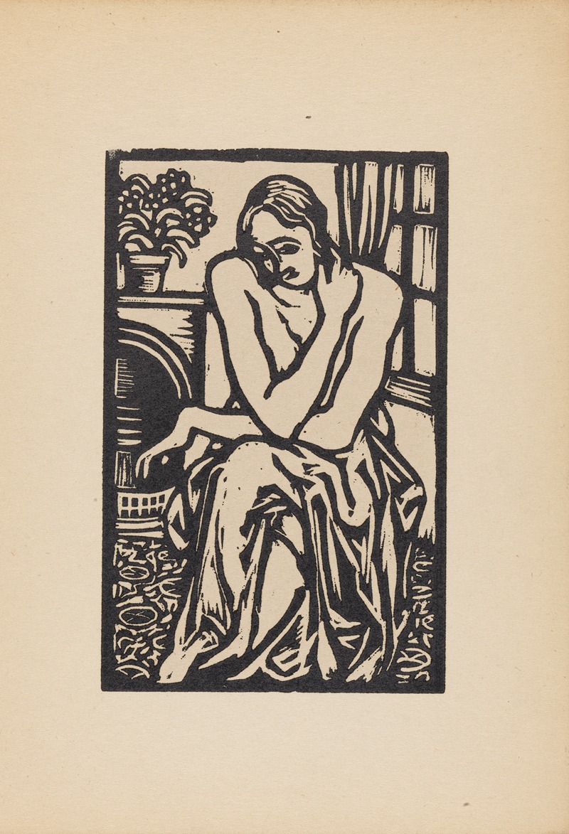 Интерьер by Роджер Фрай, 1921 — digital art print download