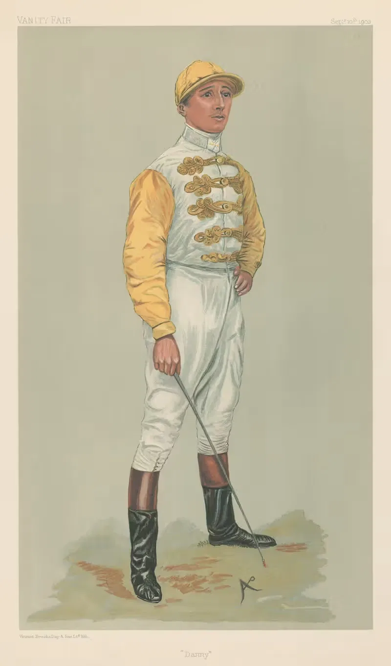 Vanity Fair; Jockeys; 'Danny', Dan Maher, September 10, 1903 — Roland L'Estrange