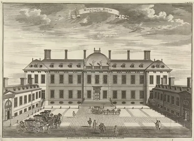 Дом Монтегю by Саттон Николс, 1731-1748 — digital art print download