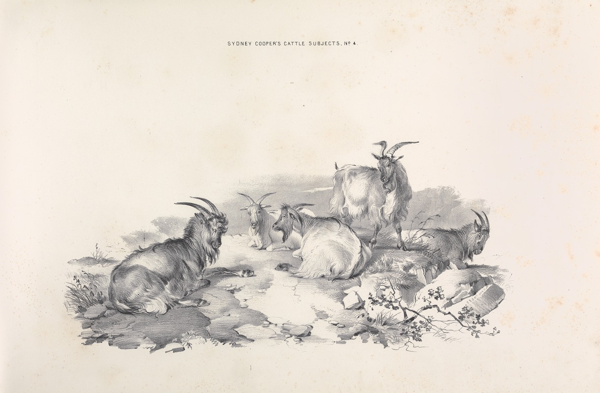 Thomas Sydney Cooper's cattle subjects Pl.04 — Томас Сидни Купер