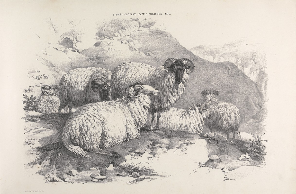 Thomas Sydney Cooper's cattle subjects Pl.05 — Томас Сидни Купер