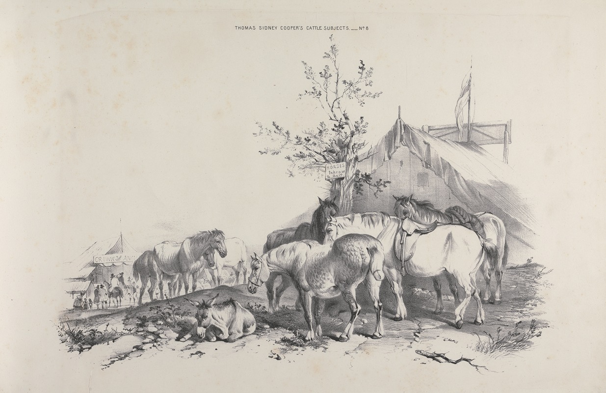 Thomas Sydney Cooper's cattle subjects Pl.08 — Томас Сидни Купер