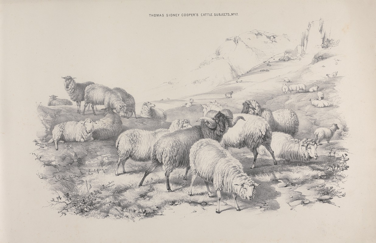 Thomas Sydney Cooper's cattle subjects Pl.17 — Томас Сидни Купер