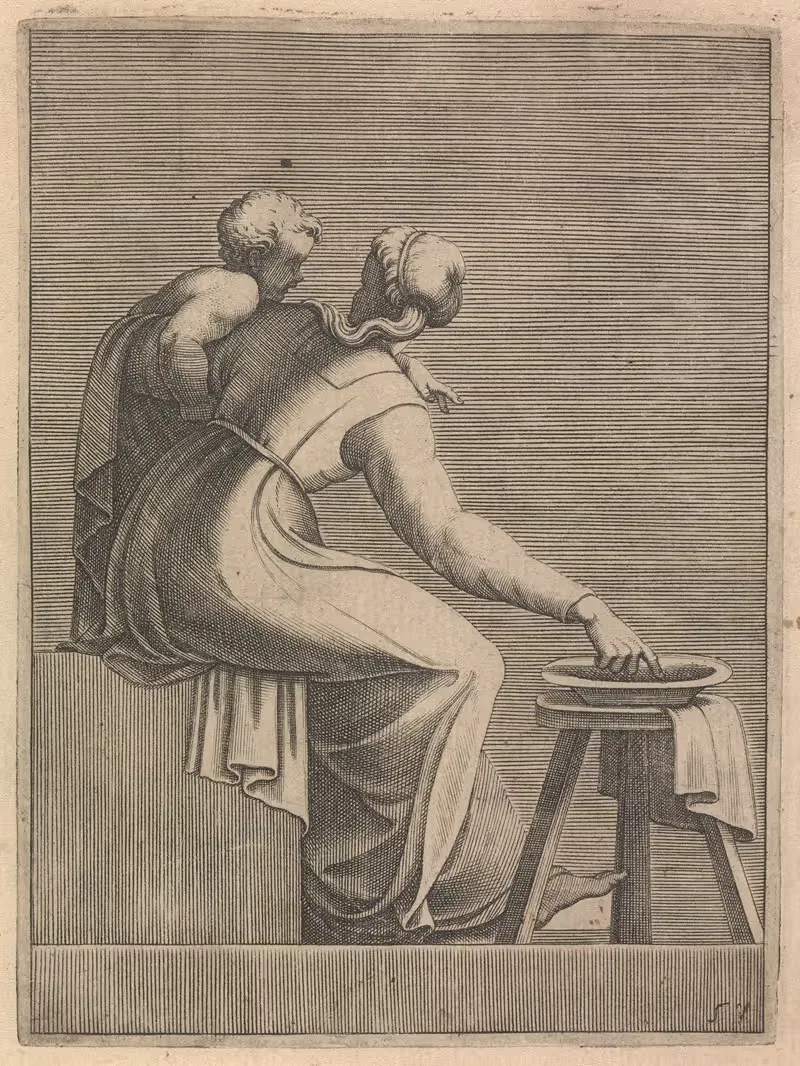 Eliud, Ancestor of Christ — Adamo Scultori