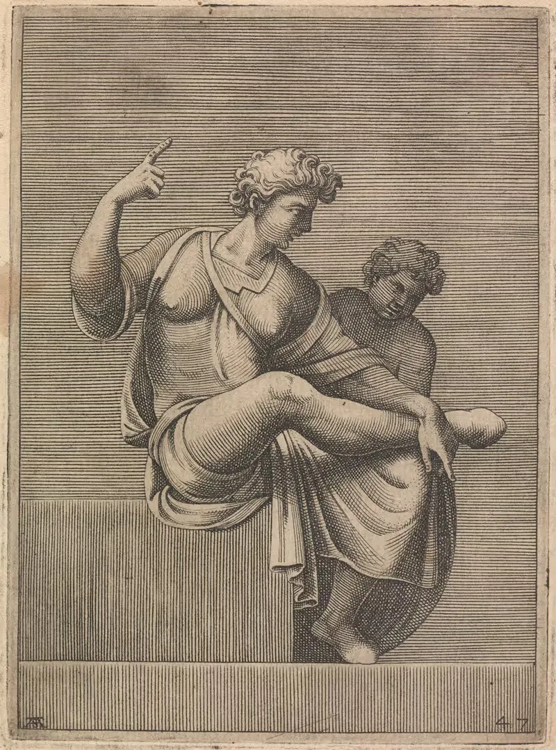 Matthew, Ancestor of Christ — Adamo Scultori