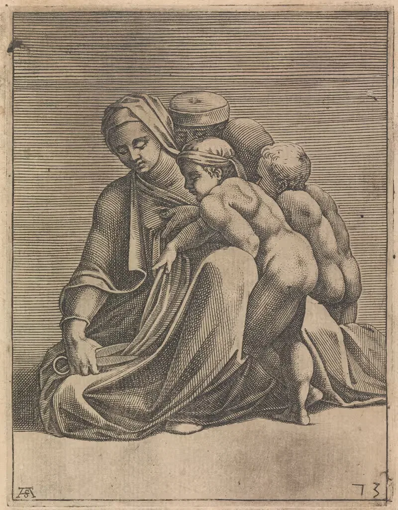 Salmon, Ancestor of Christ — Adamo Scultori