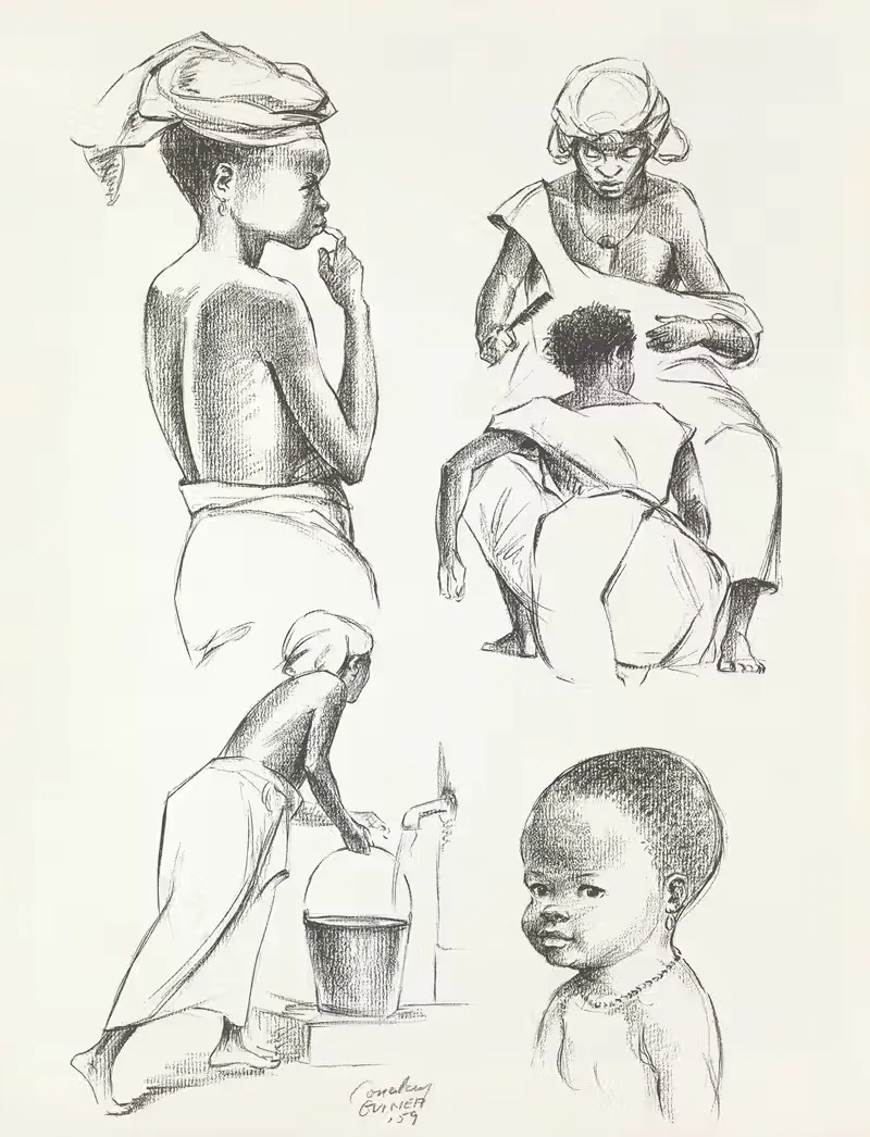 West Africa Vignettes Pl.15 — Elton Fax