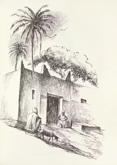 West Africa Vignettes Pl.27 by Elton Fax, 1960 — digital art print download