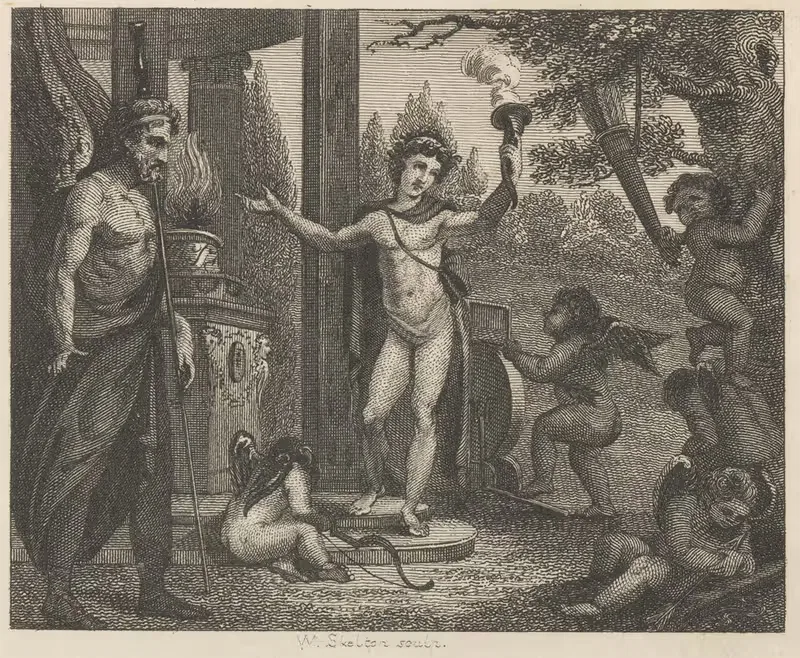 Fable XII. Cupid, Hymen, and Plutus — John Wootton