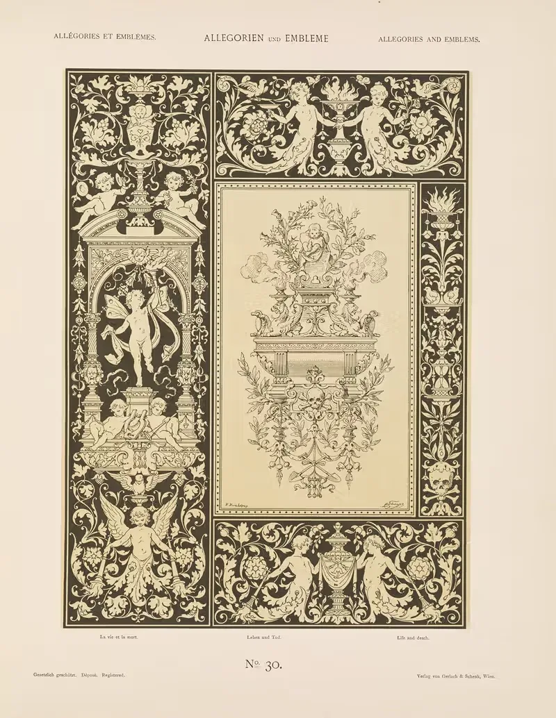 Allegorien und Embleme Vol. I Pl.032 — Albert Ilg