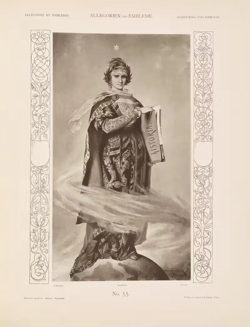 Аллегории и эмблемы Том I Pl.059 by Альберт Ильг, 1882 — digital art print download