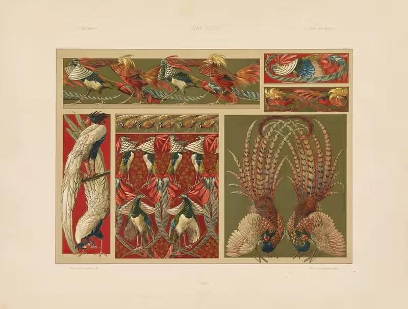 Das Thier in der decorativen Kunst Pl.23 — Anton Seder