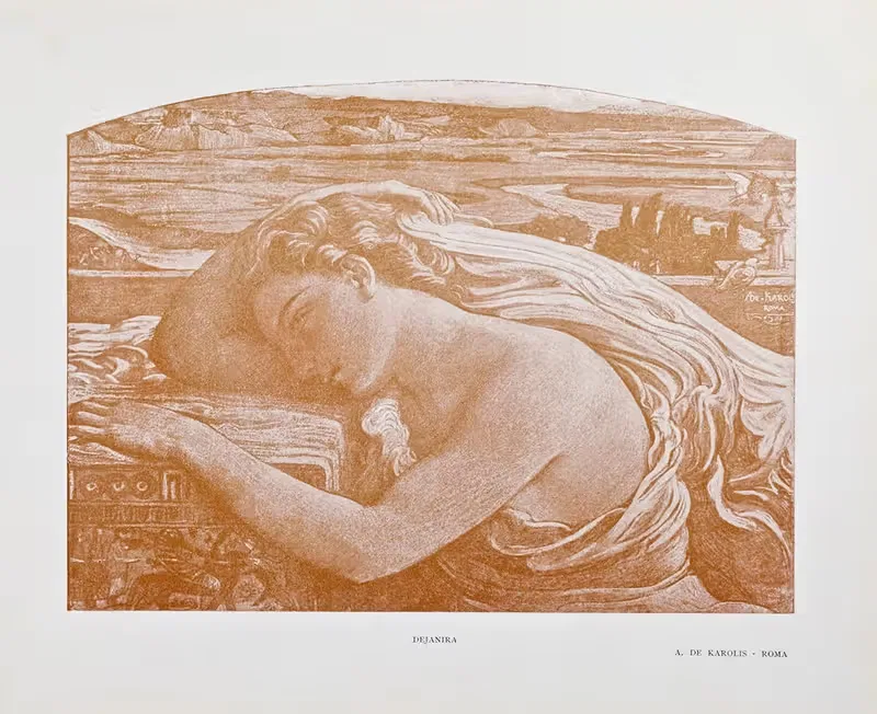 Novissima Pl.34 by Edoardo de Fonseca (Editor), 1901-1905 — digital art print download
