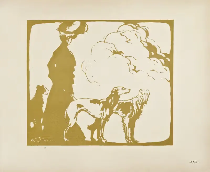 Новиссимы Pl.84 by Эдвардо де Фонсека, 1901-1905 — digital art print download