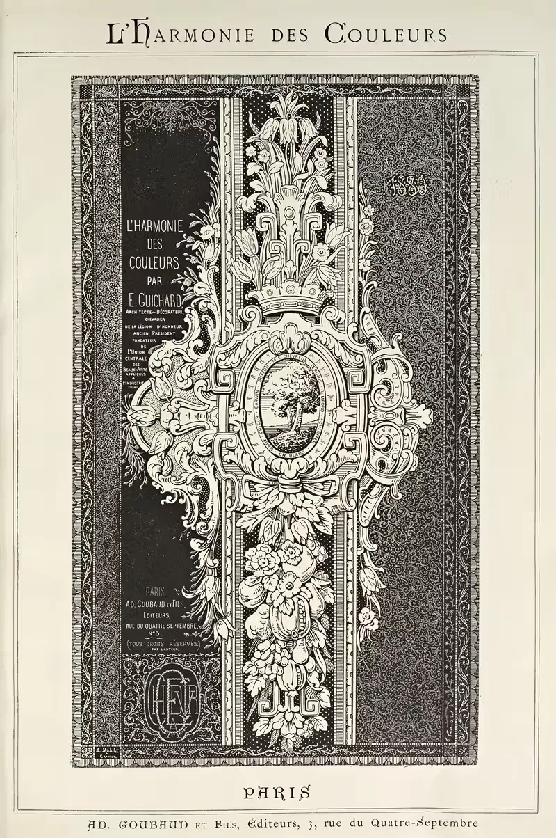 Гармония цветов Пл.001 by Эдуар Гишар, 1880 — digital art print download