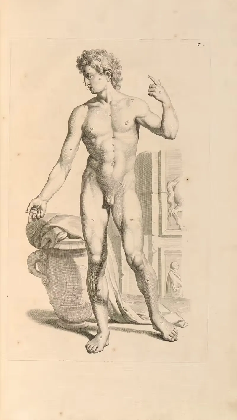 Anatomia humani corporis Pl.002 — Gerard de Lairesse