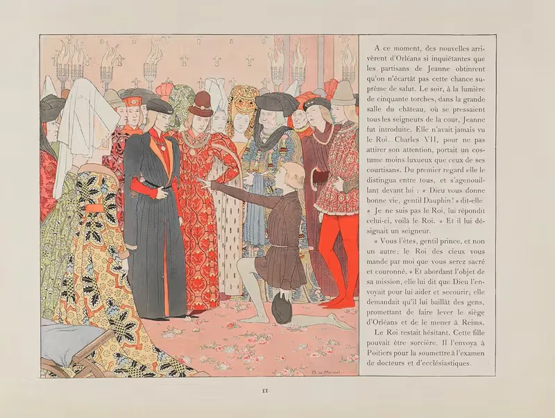 Жанна д'Арк Пл.08 by Луи Морис Буте де Монвель, 1896 — digital art print download