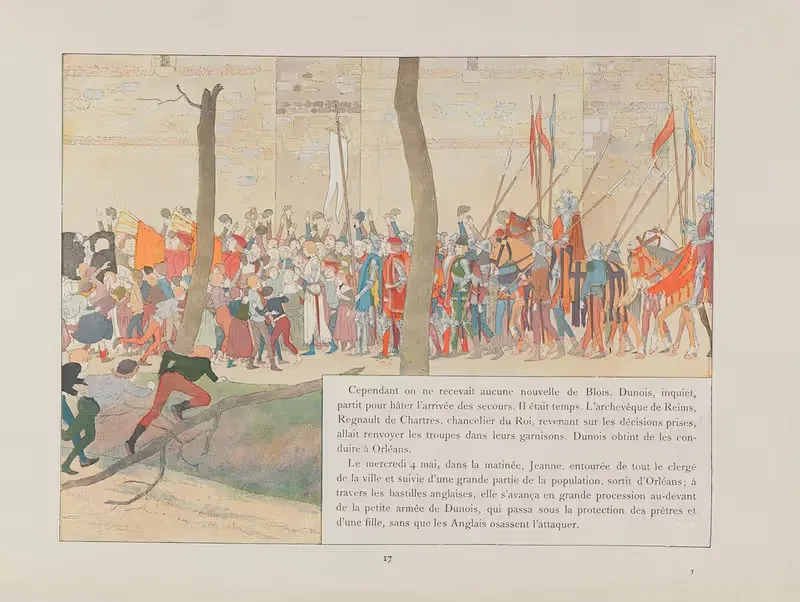 Jeanne d'Arc Pl.14 by Louis Maurice Boutet de Monvel, 1896 — digital art print download