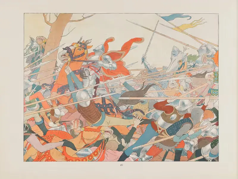 Jeanne d'Arc Pl.23 by Louis Maurice Boutet de Monvel, 1896 — digital art print download