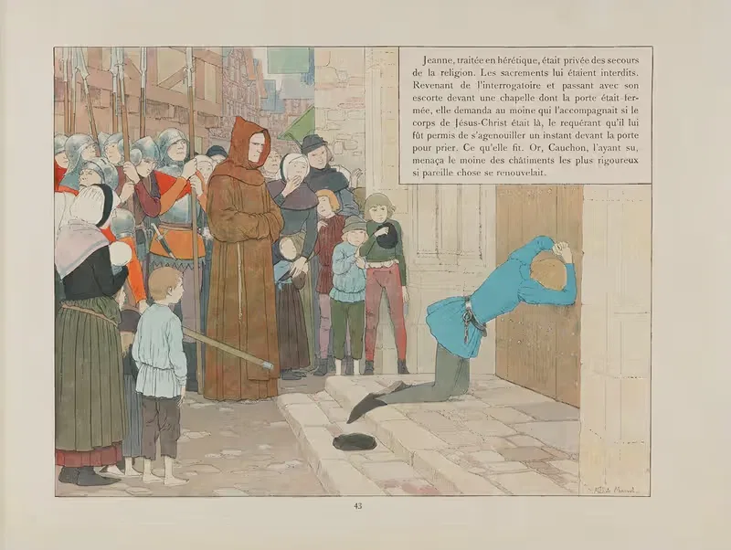 Jeanne d'Arc Pl.40 by Louis Maurice Boutet de Monvel, 1896 — digital art print download