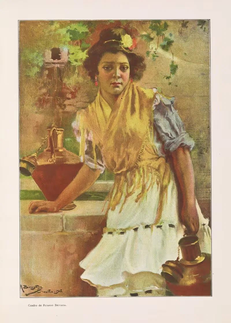 Альбом салона, пл. 02 by Мигель Сегуи, 1903 — digital art print download