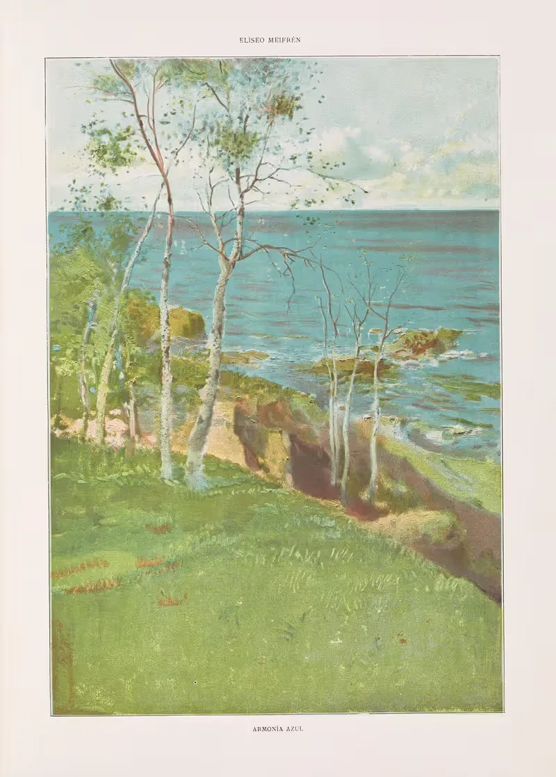 Альбом салон Пл.07 by Мигель Сегуи, 1903 — digital art print download