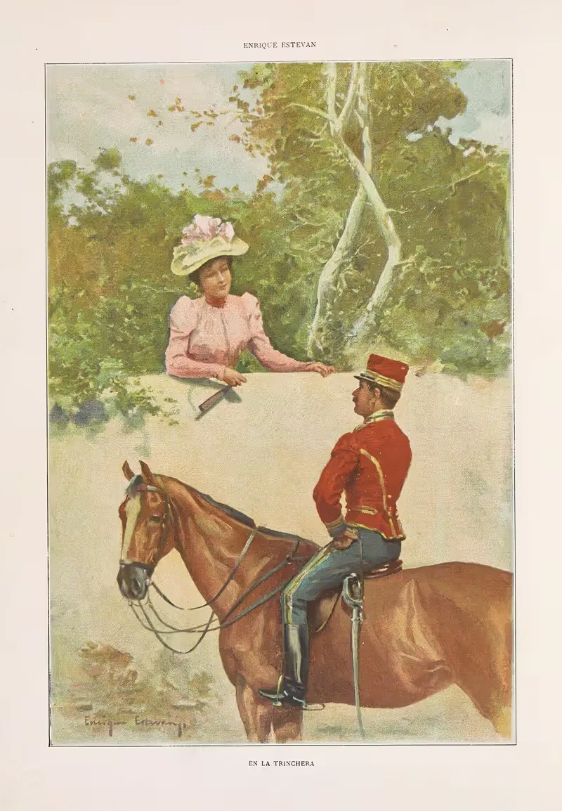 Альбом салон пл. 08 by Мигель Сегуи, 1903 — digital art print download