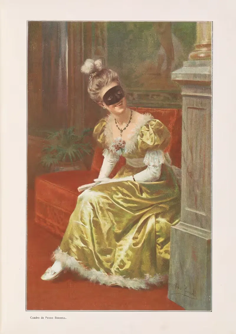 Альбом салона by Мигель Сегуи, 1903 — digital art print download