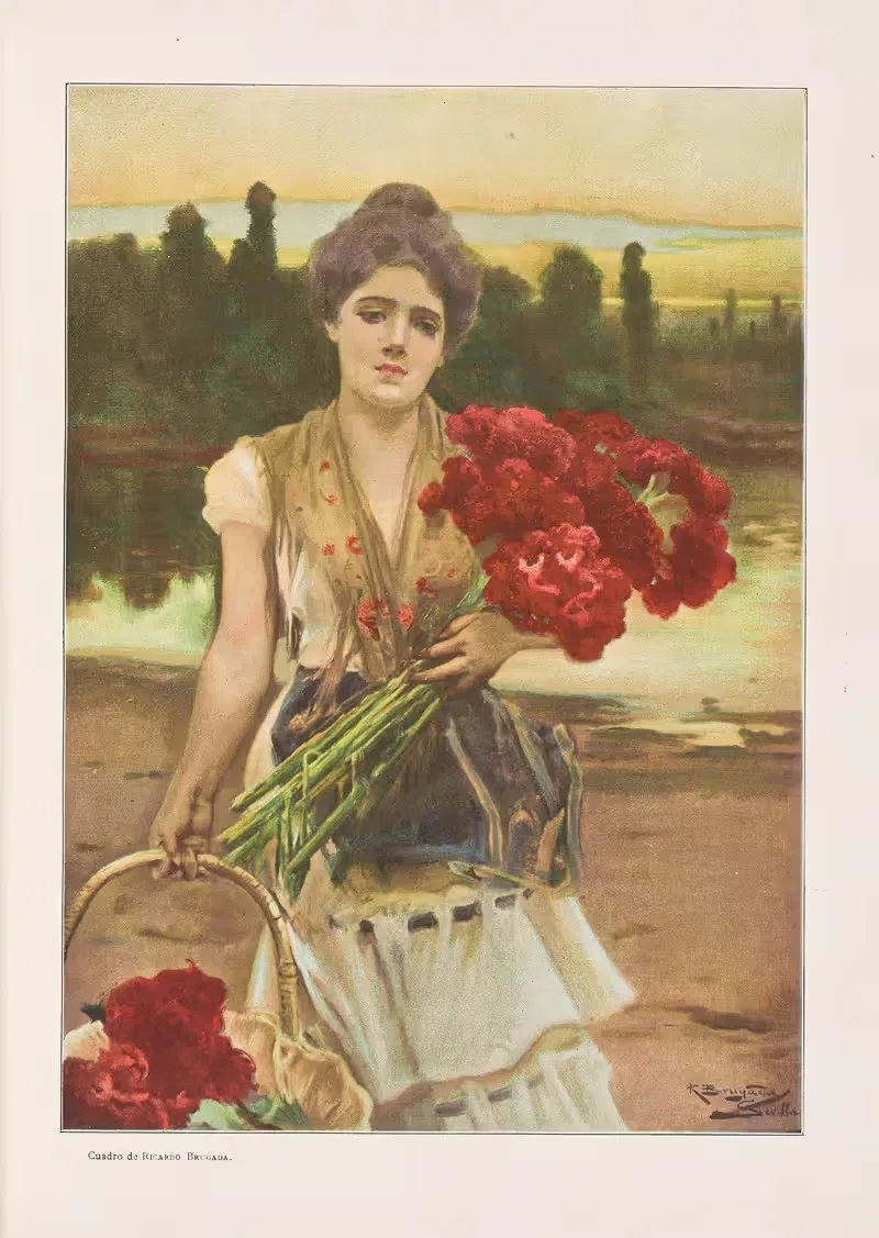 Альбом салон Pl.15 by Мигель Сегуи, 1903 — digital art print download