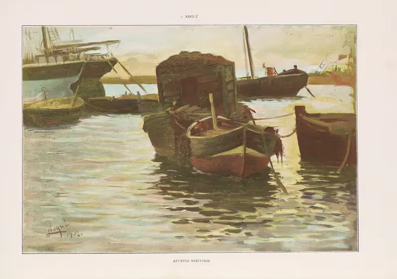 Альбом салона, пл. 16 by Мигель Сегуи, 1903 — digital art print download